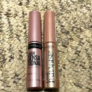 5 for $25 💜 Maybelline and L’Oréal mascara minis!